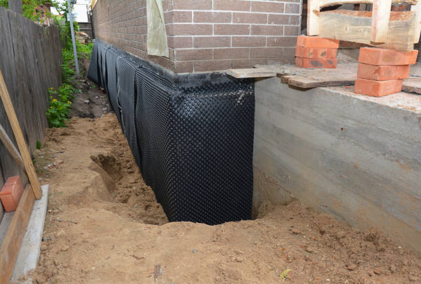 Crawl space vapor barrier installation in Combined Locks, WI